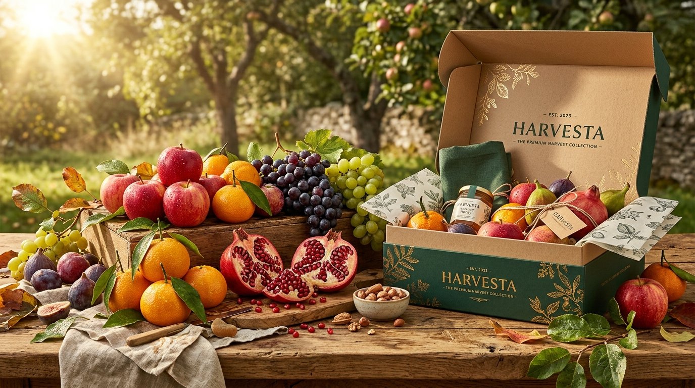 Nature’s Finest Harvests, Delivered in Wooden Crates